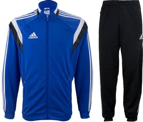 adidas originals trainingspak heren blauw|trainingspak heren.